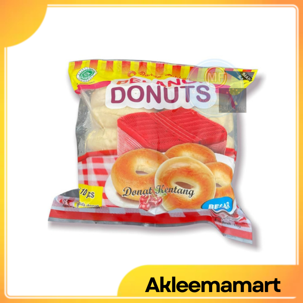 

PELANGI DONUTS | Donat Kentang Ukuran Besar