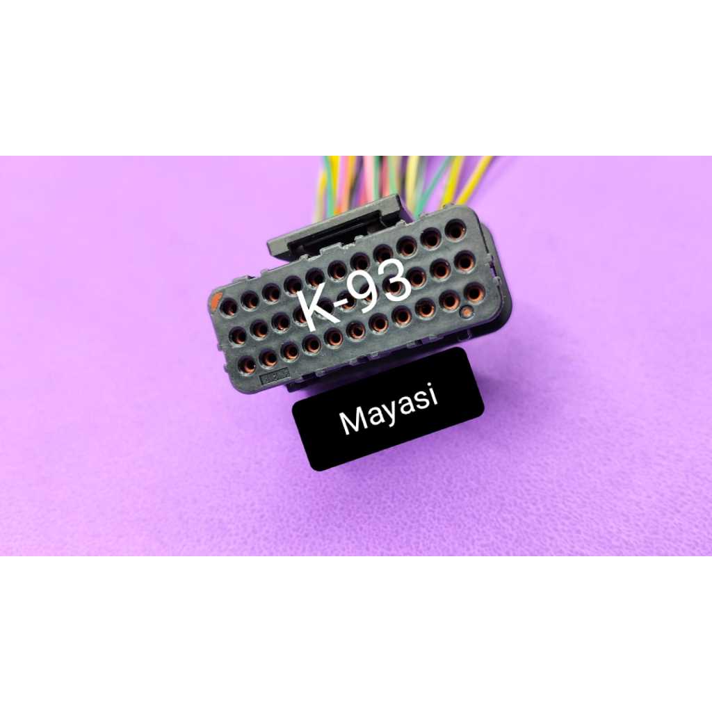 soket ecu socket ecm Honda Scoopy esp ring 12 tahun 2018-2020 kode ecu k93 pin 33.