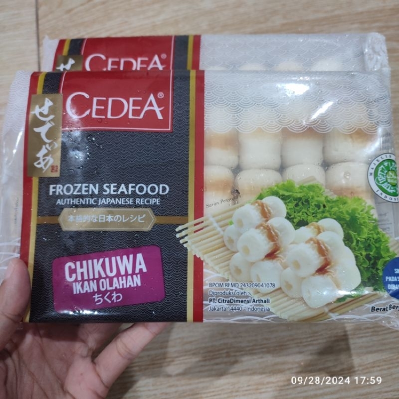 

Chikuwa Cedea 250 gram dan 500 gram
