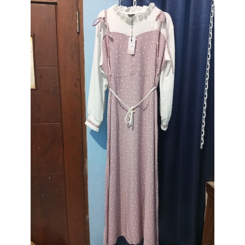 gamis cringkle aleva model ol gamis model rok cringkle