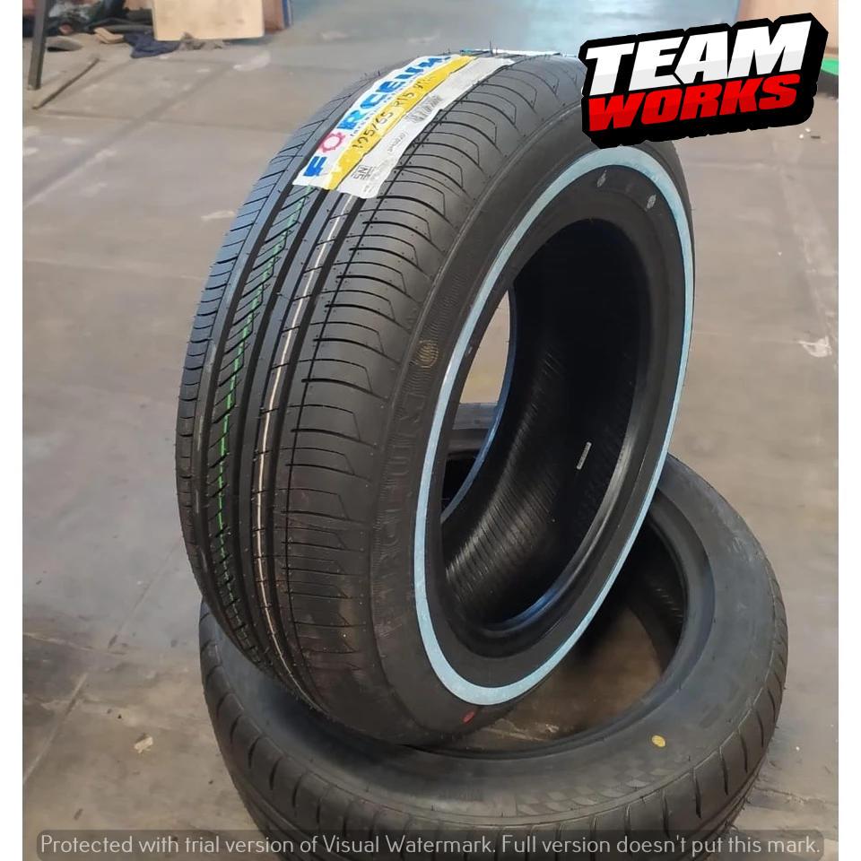 BAN MOBIL TUBLES RING15 FORCEUM ECOSA WLW 195 65 R15 TIPE BAN LIST PUTIH