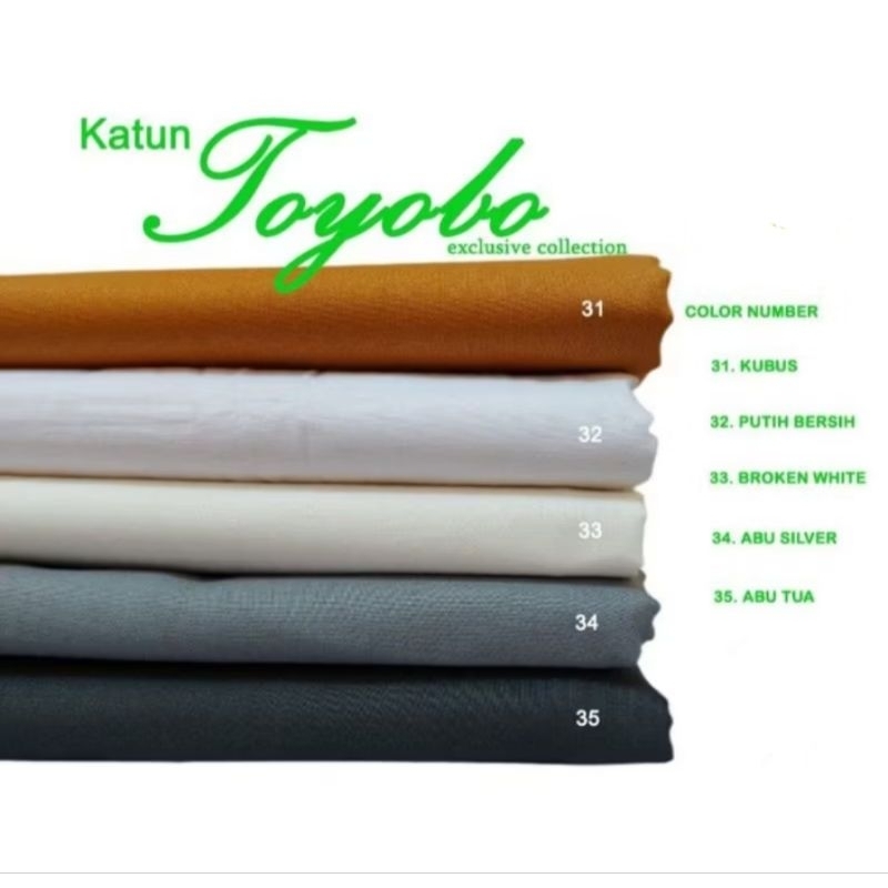 KAIN KATUN TOYOBO ROYAL MIX DELUXE FD FODU PER 1 METER