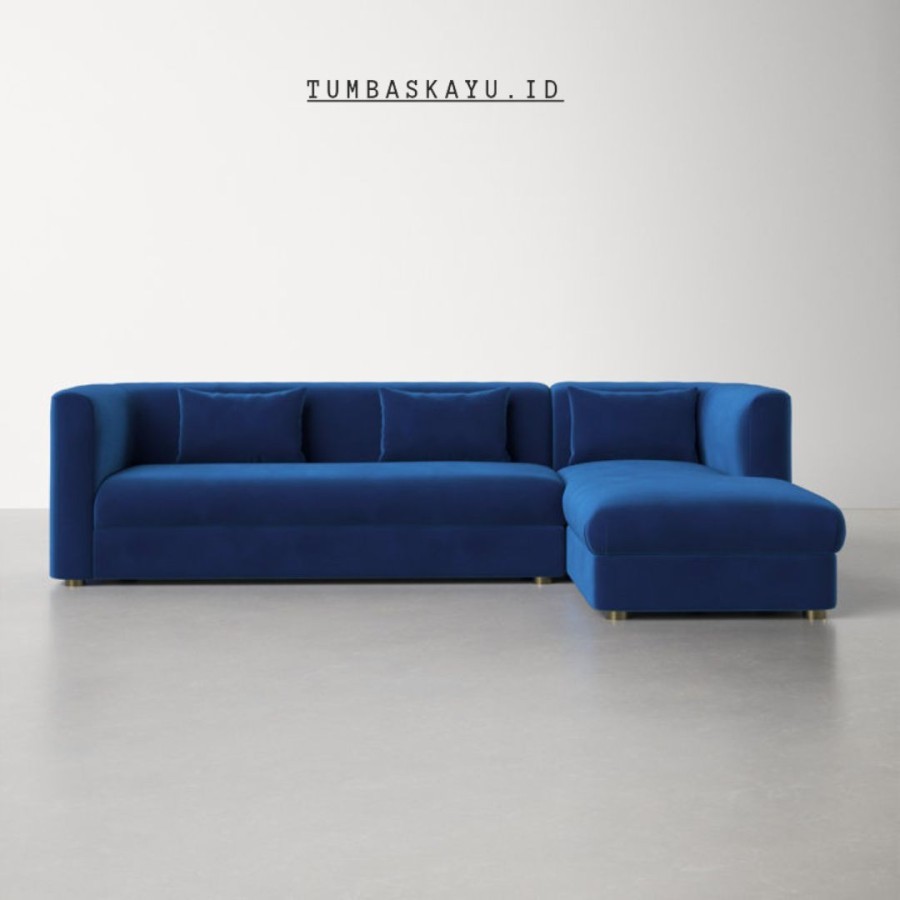 Sofa Tamu Mewah Minimalis Modern Sofa Modular L