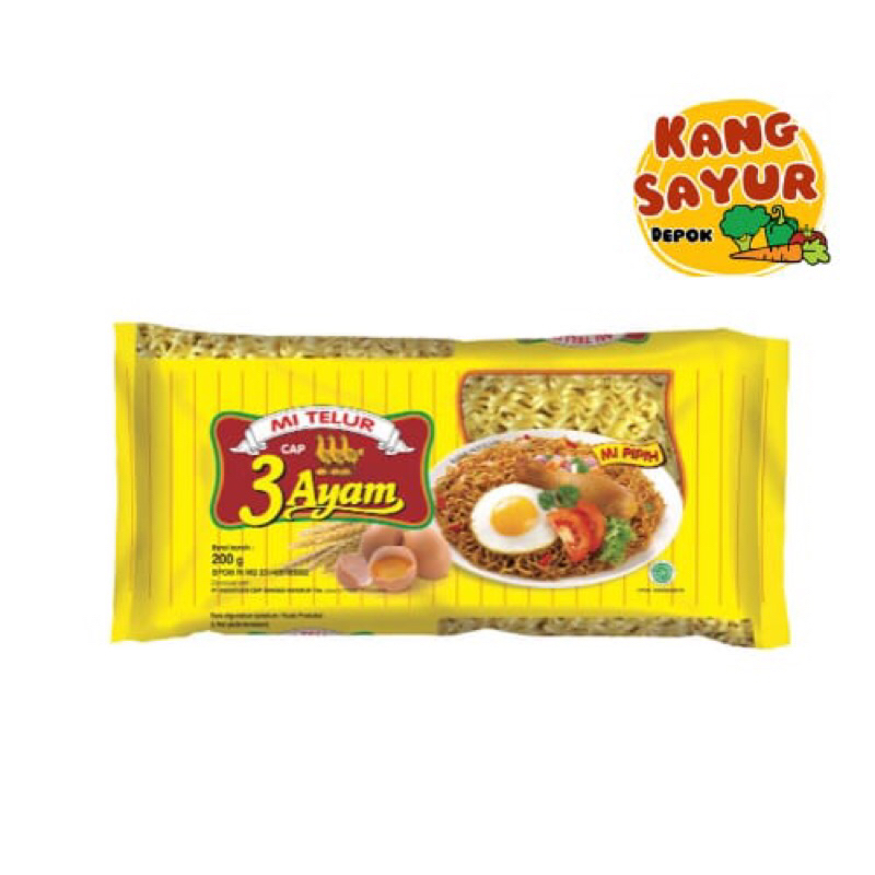 

MIE TELUR 3 Ayam