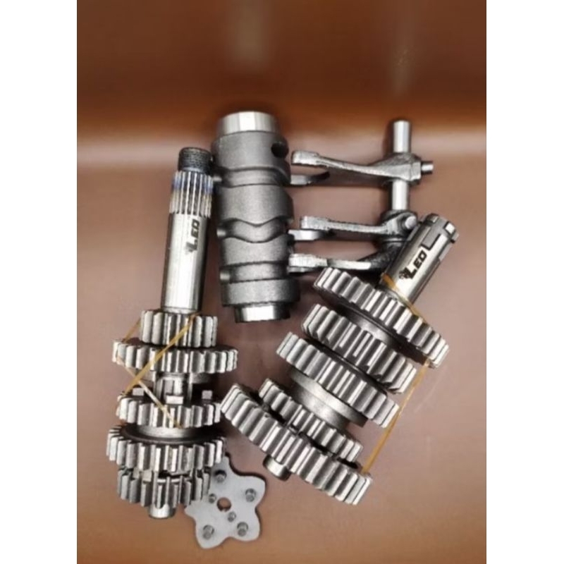 GEAR PNP RASIO 5 SPEED KPH SUPRA 125 KHARISMA KIRANA GEARBOX R&D  ORIGINAL THAILAND