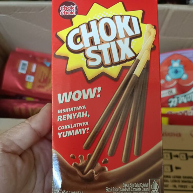 

choki stik coklat 48 gr