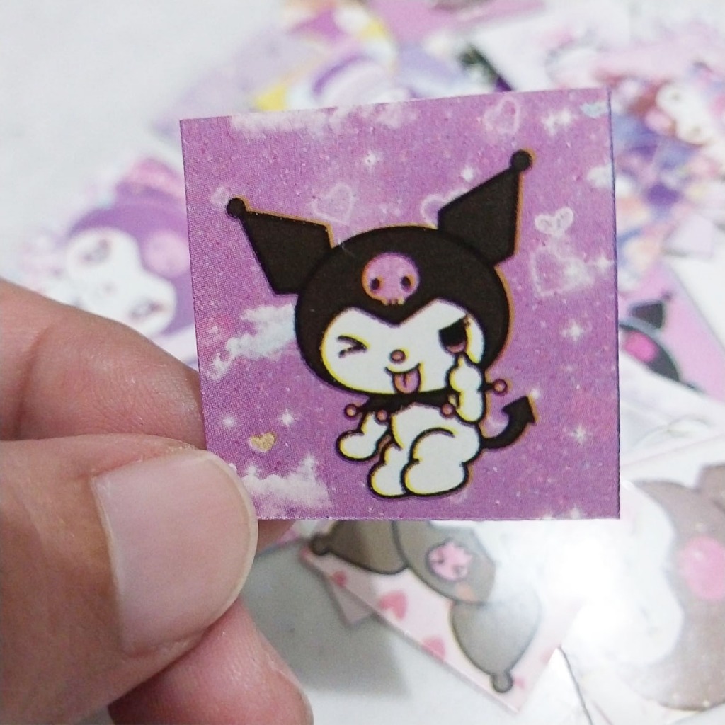 

STIKER PACK ESTETIK ANIME / KARTUN / 3x3 cm
