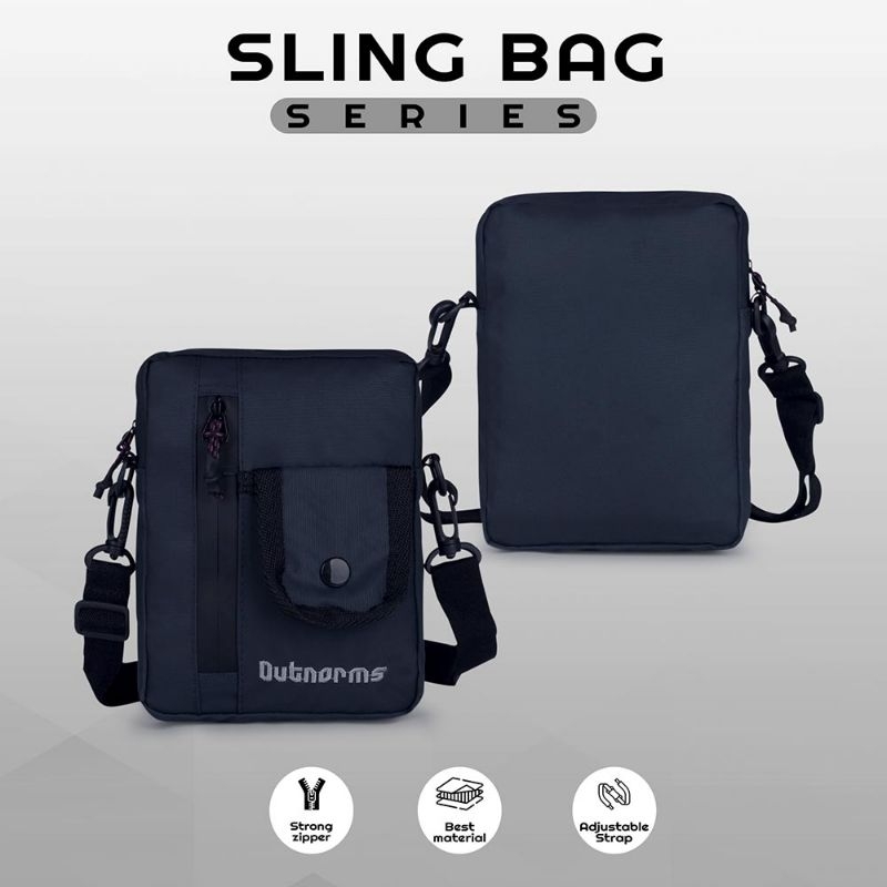 Takuza Tas Selempang Pria Slingbag Casual Kecil Cowok