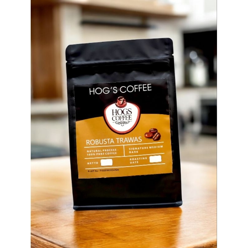 

Hogs coffee Bubuk kopi Robusta Trawas 1 kg