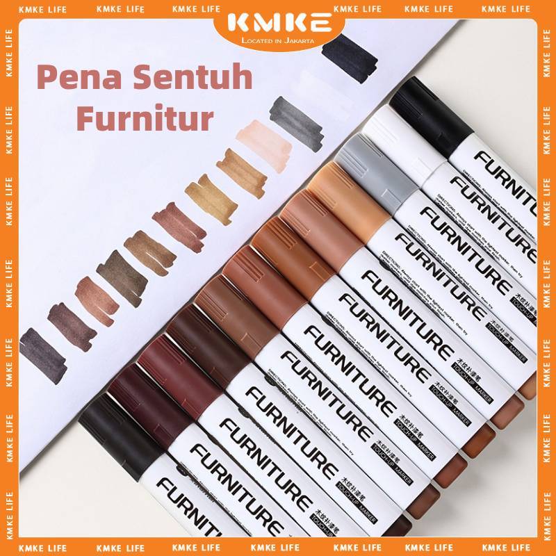 

【KMKE】Furniture Touch up Marker Untuk Reparasi Furnitur Kayu Perabot Permanent Marker