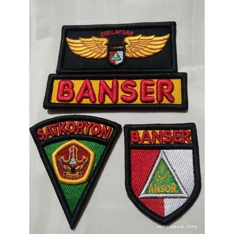 Bet banser bordir timbul