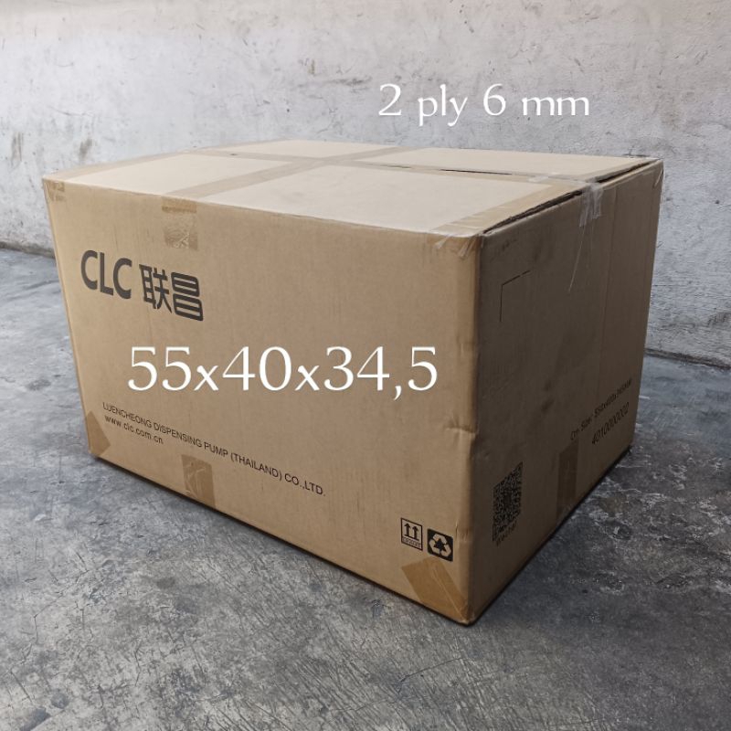 

KARDUS BEKAS/TEBAL 2 PLY/ UKURAN 55X40X34,5 CM UNTUK PACKING BARANG
