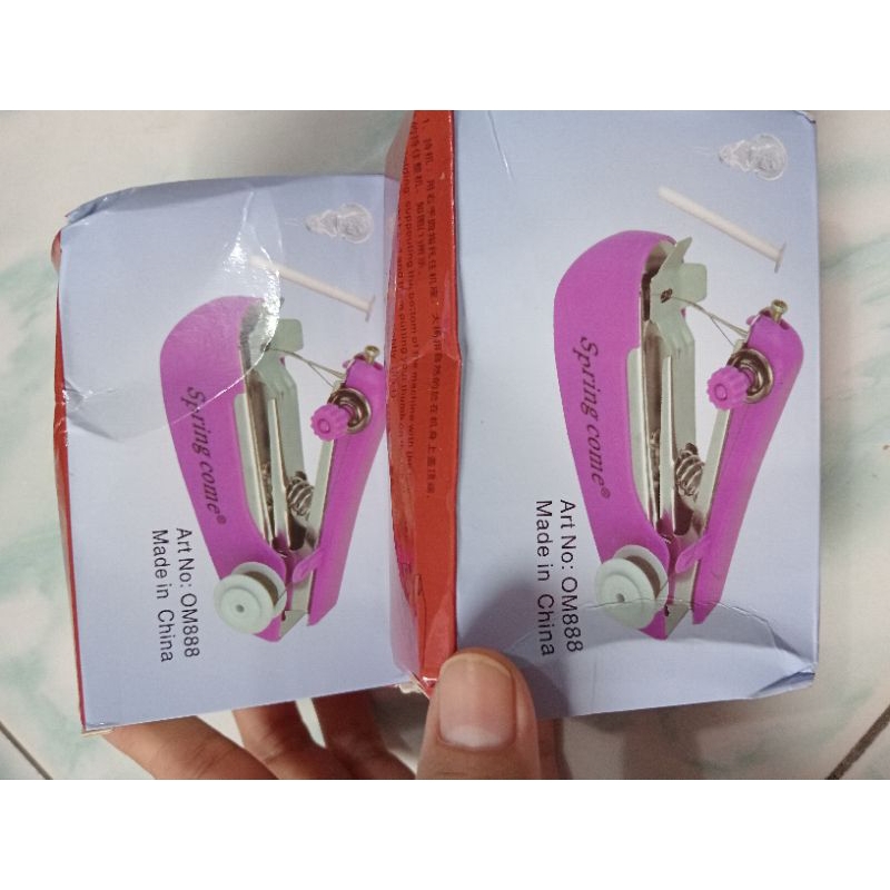 MESIN JAHIT TANGAN MINI PORTABLE / Mesin Jahit Tangan / Alat Jahit Tangan Termurah