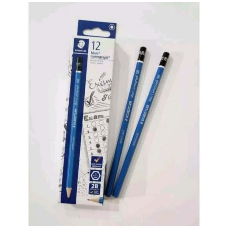 

PENSIL STAEDLER 2B UJIAN (1PACK ISI 12PCS)