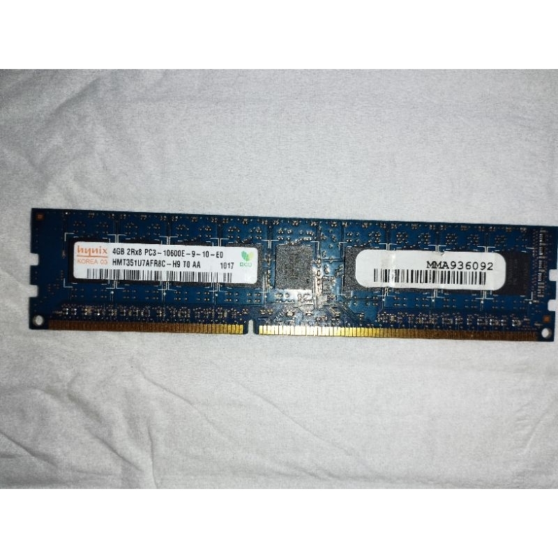 Ram Server DDR3 4GB PC3-10600E-9-10-E0
