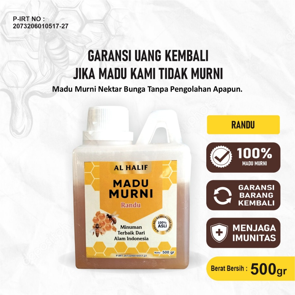 

MADU RANDU 500GR ASLI 100