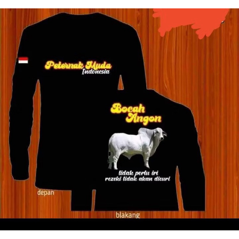 KAOS BOCAH ANGON TIDAK USAH IRI REZEKI TIDAK AKAN DICURI // KAOS PETERNAK MUDA