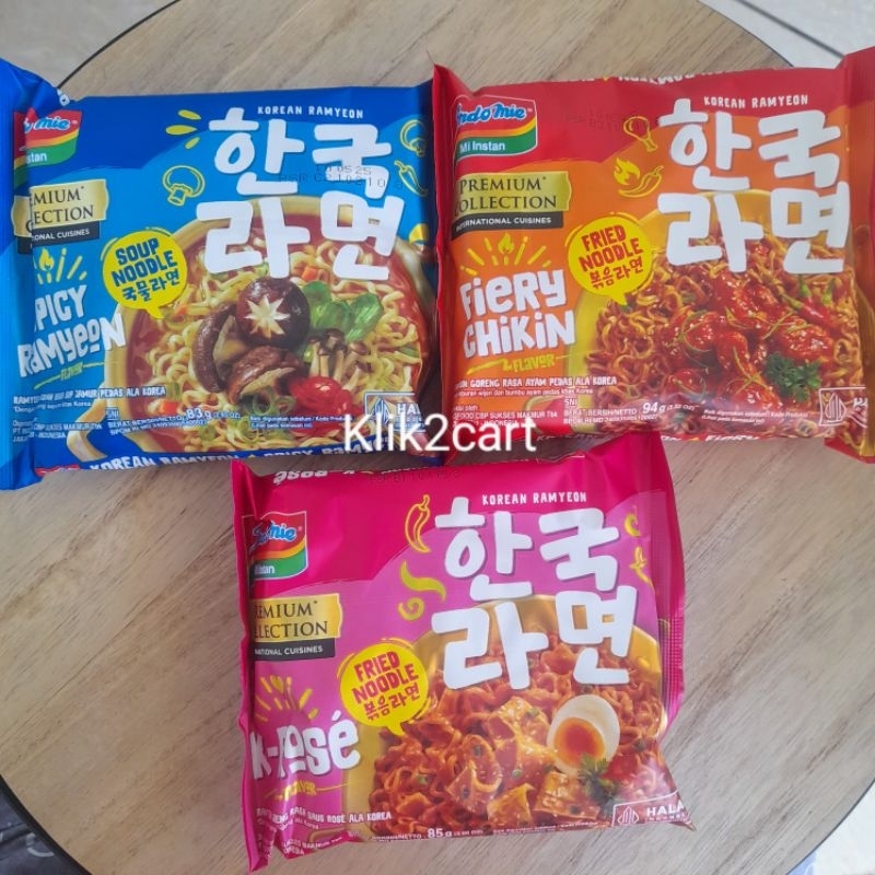 

Indomie premium collection / indomie baru / fiery chikin / k-rose / spicy ramyeon