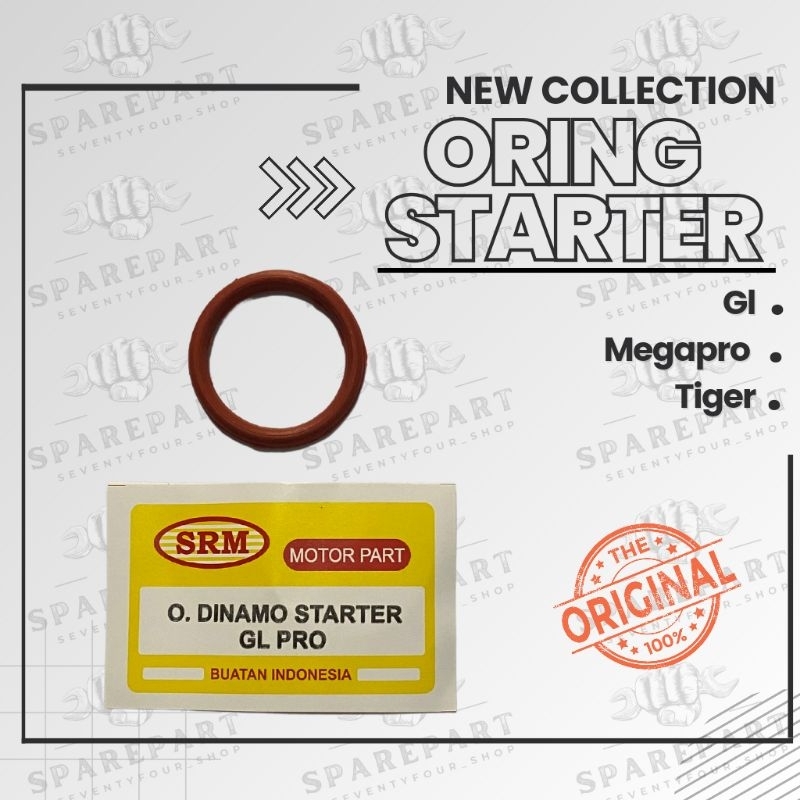 ORING  SEAL DINAMO  STATER GL MEGAPRO TIGER ORIGINAL MERK SRM ASLI