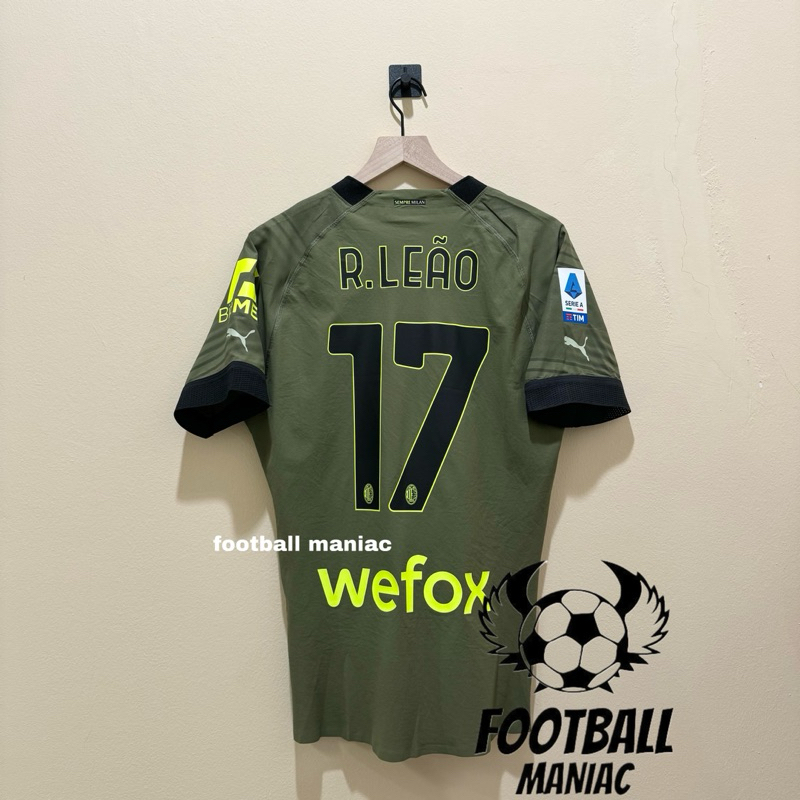 Jersey Original AC Milan 3rd 2022/2023 Authentic Ultraweave size M R.Leao #17