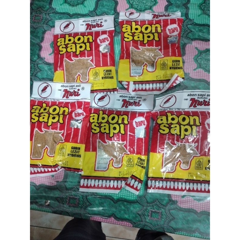 

Abon Sapi Cap Nuri 90gr