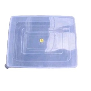 Kotak Donat Plastik Bening GM No 2 & 3 - Kotak penyimpanan makanan serbaguna