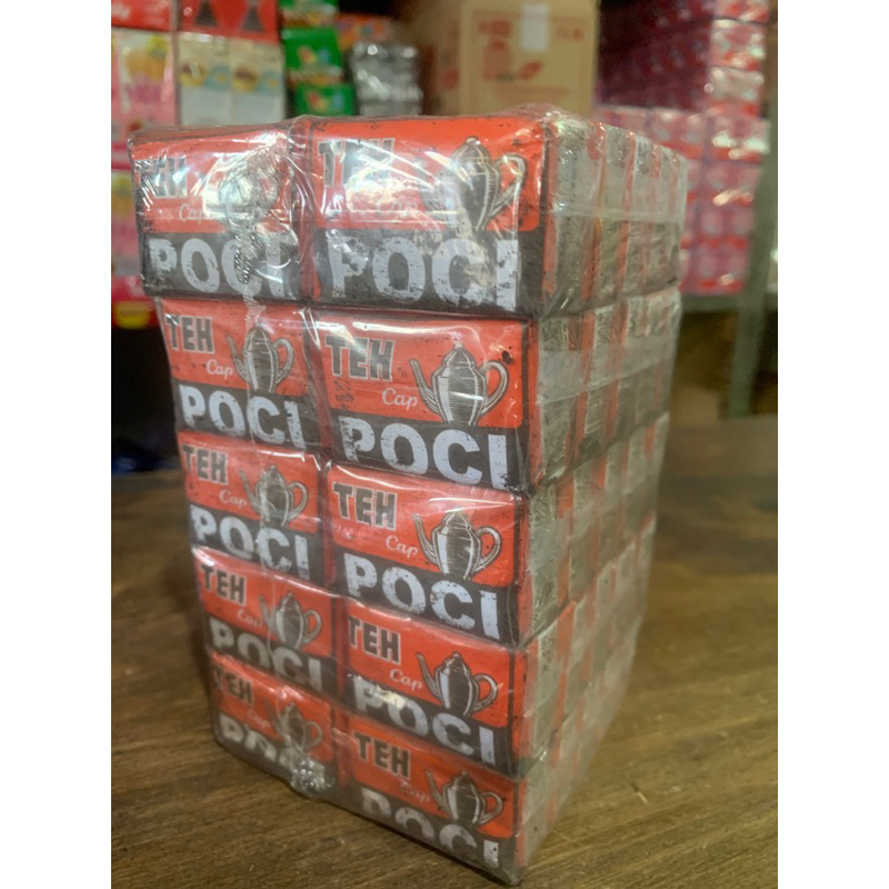 

Teh Cap Poci Bubuk kecil november 2025 1 pak isi 50 pcs x 8gram