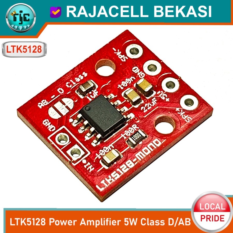 LTK5128D 5W Power Amplifier mini Class-D Class-AB LTK5128 Audio Ampli mono