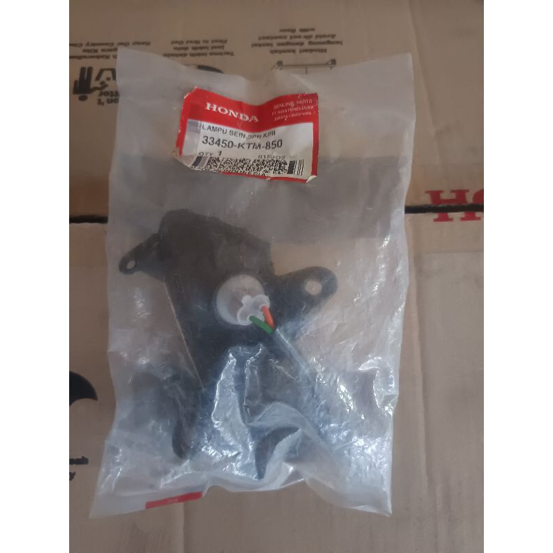 SEIN DEPAN KIRI WINKER ASSY L FR SUPRA X125 OLD 33450KTM850