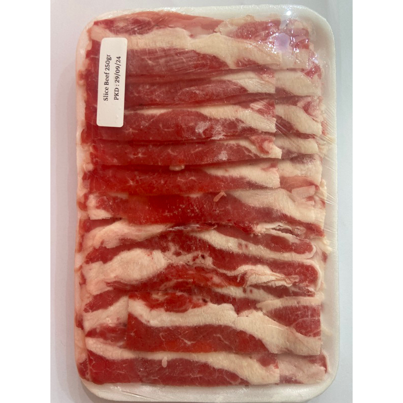 

slice beef