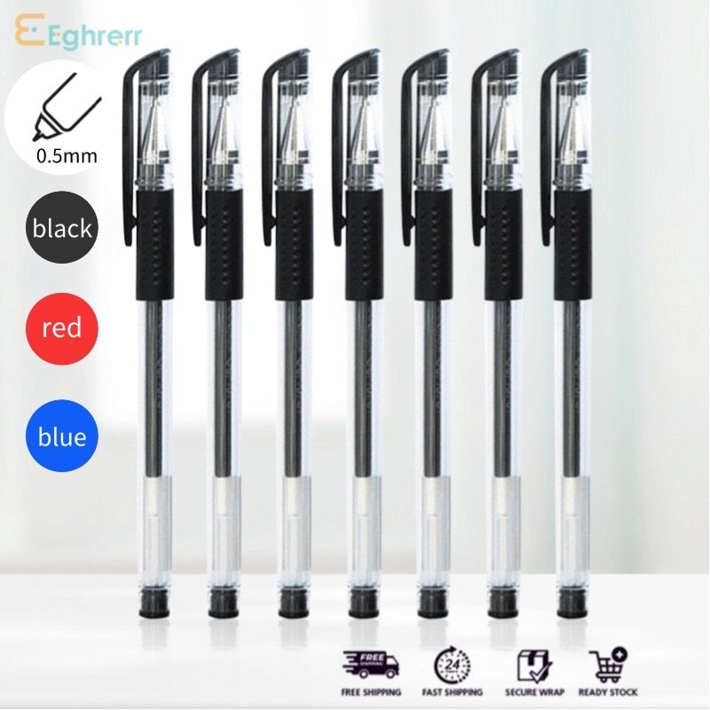

Eeghrerr 0.5MM Pena Peluru Pena Gel Kantor Alat Tulis Siswa