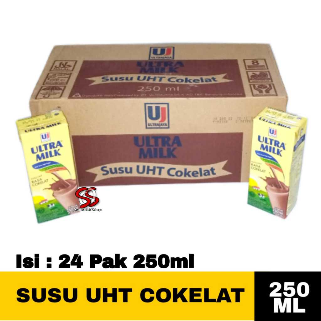

Susu Ultra 1 Kardus Rasa Cokelat