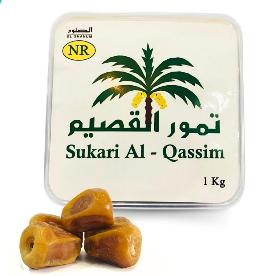 

Kurma sukari AL Qassem 1kg / Sukari /Sukari Basah / ruthob / Kurma Raja / Sukari Jumbo / Kurma