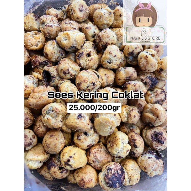 

Snack Soes/Sus Kering Coklat Lumer