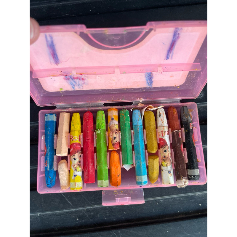 

Preloved Oil pastel / crayon warna anak