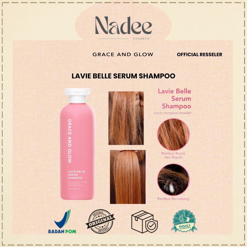 [Nadee] - Grace and Glow Lavie Belle Hair Serum Shampoo