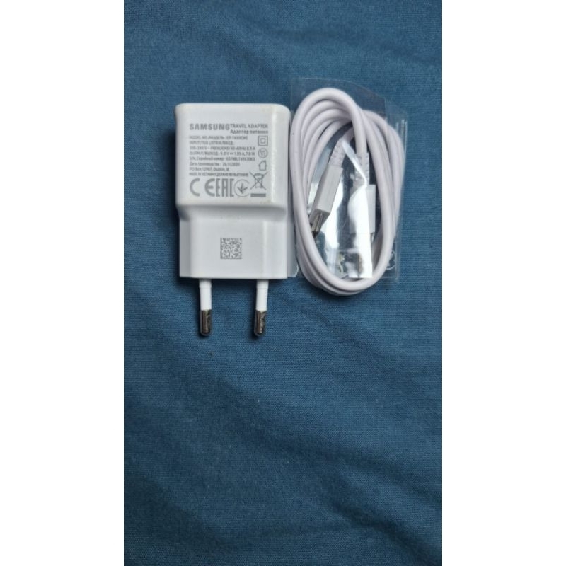 charger original cabutan hp samsung 1,55A 7.8W barcode A02S A03S A04E  (kabel type C)