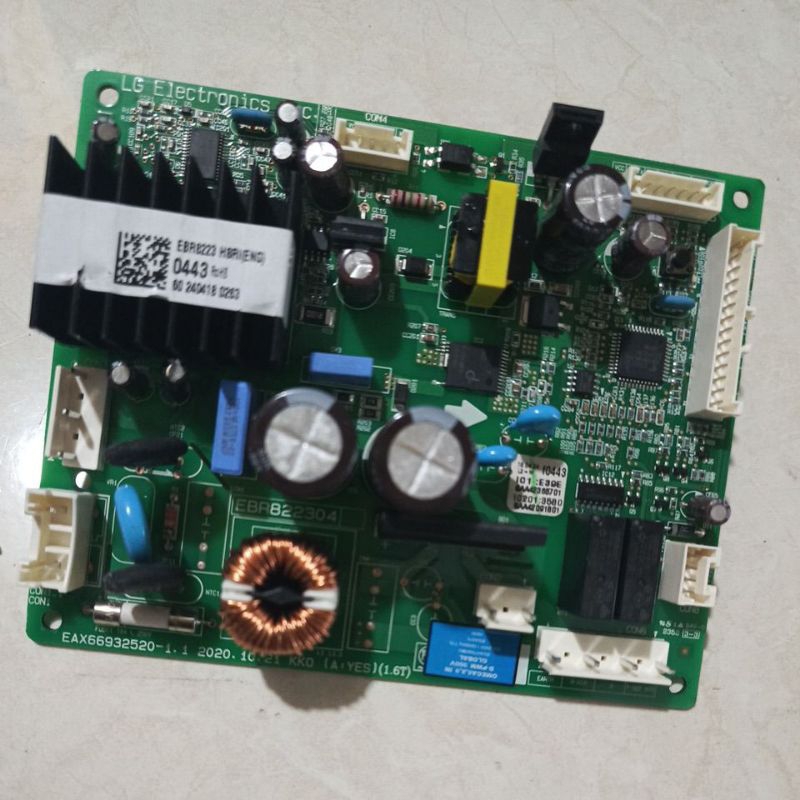 Modul pcb kulkas 2 pintu LG inverter EBR8223-0443 Original