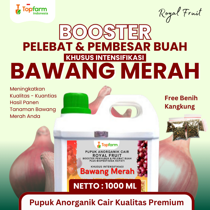 Pupuk Pembesar Umbi Bawang Merah / Pupuk Penyubur Bawang Merah / Pupuk Pembesar Popor Bawang Merah