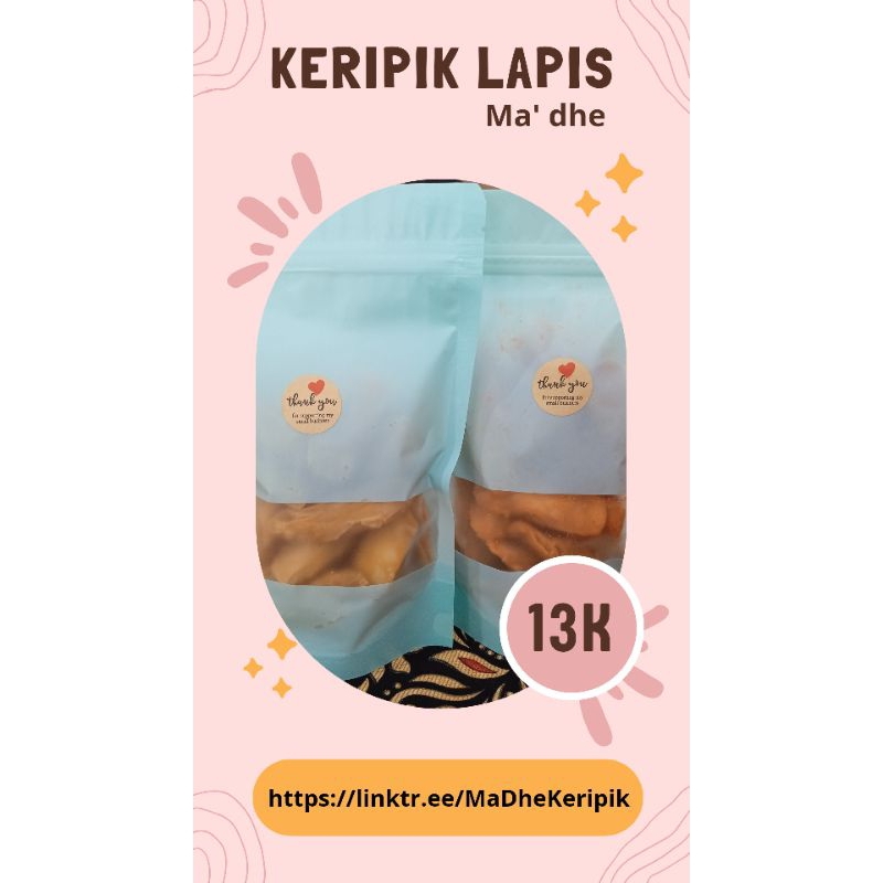 

keripik Lapis 100g
