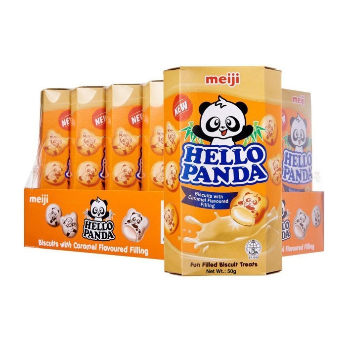 

Meiji Hello Panda Caramel Cream 42gram