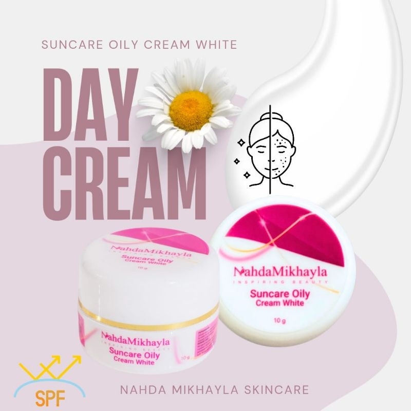 CREAM SIANG NAHDA SKINCARE ACNE - DAY CREAM ACNE NAHDA MIKHAYLA SKINCARE - NAHDA SKINCARE ECER SUNCA