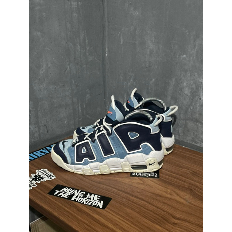 Sepatu airmore uptempo denim blue
