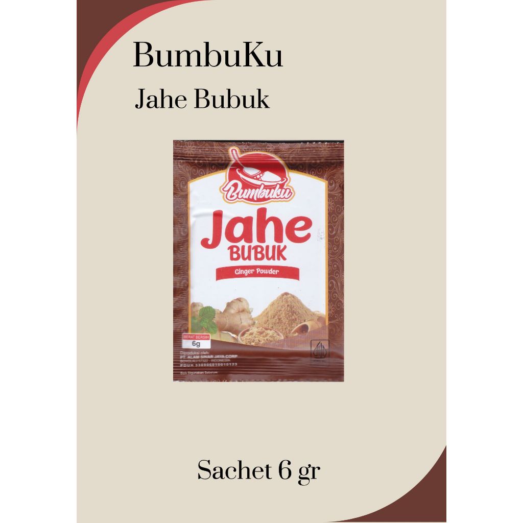 

BumbuKu Jahe Bubuk 6Gr