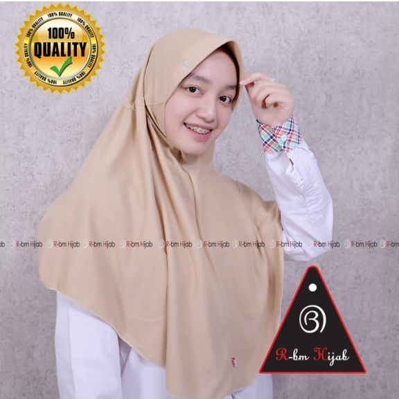 Kerudung sekolah instan untuk sd.smp.sma