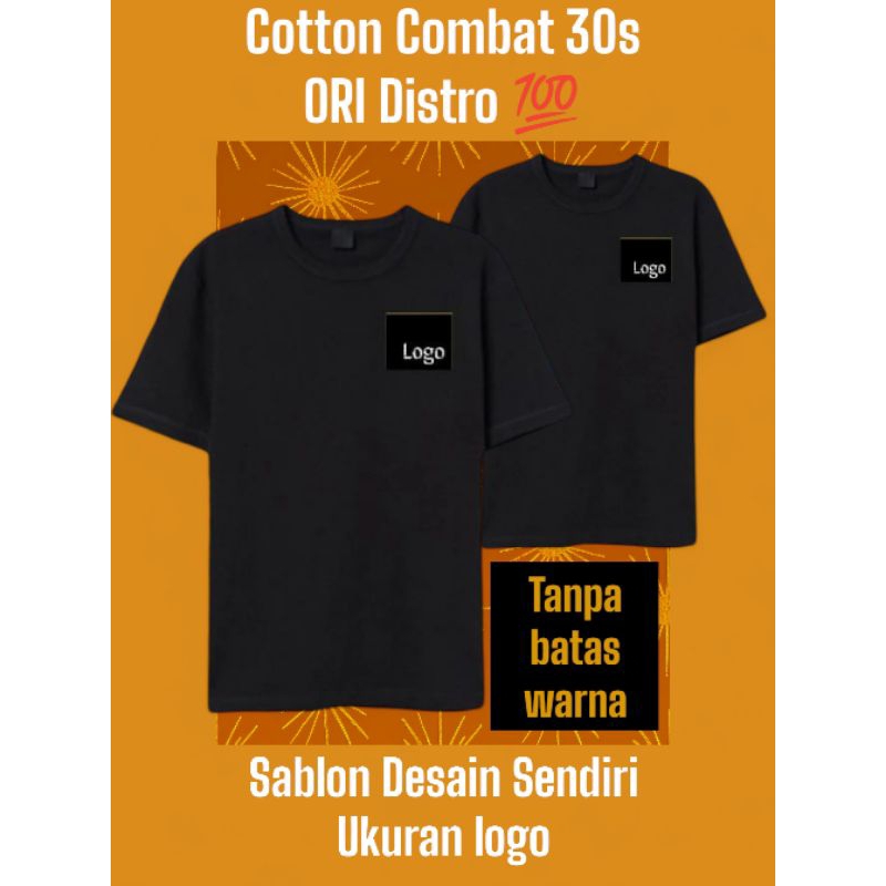 KAOS SABLON CUSTOMLOGO DTF SATUAN | SABLON SUKA SUKA | KAOS SABLON KATA KATA | KAOS SABLON DESAIN SE