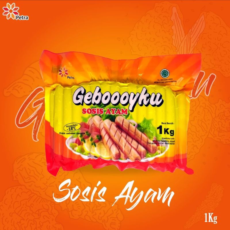 

Gebooyku Sosis Ayam 1kg