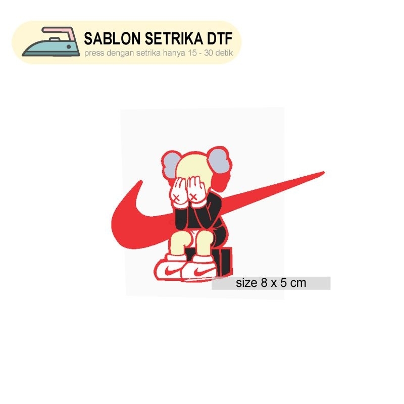 

Stiker Sablon Printing Kews X Nike