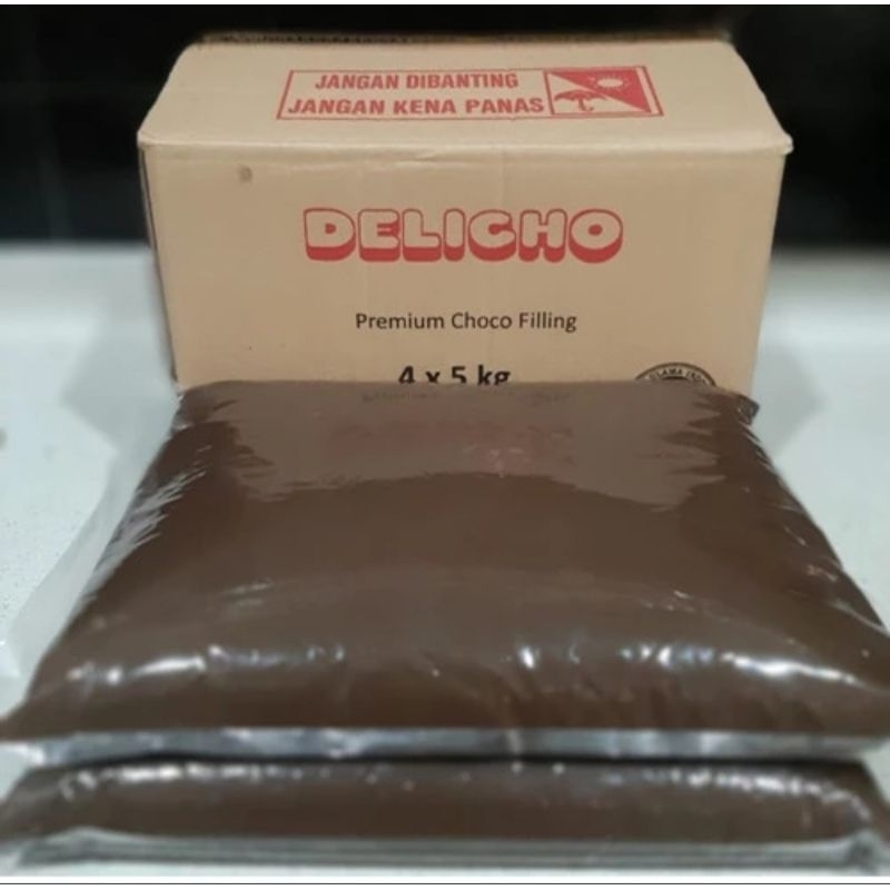 

Delicho Premium Choco Filling - Repack 5kg