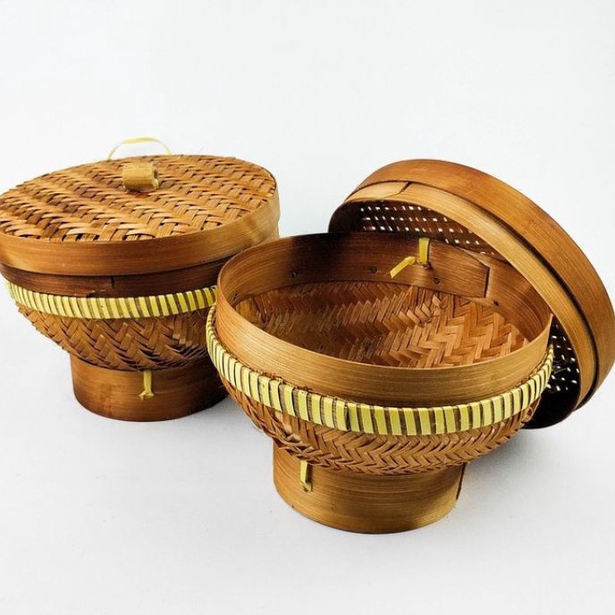 SPESIAL BAKUL NASI CETING BAMBU ANYAMAN